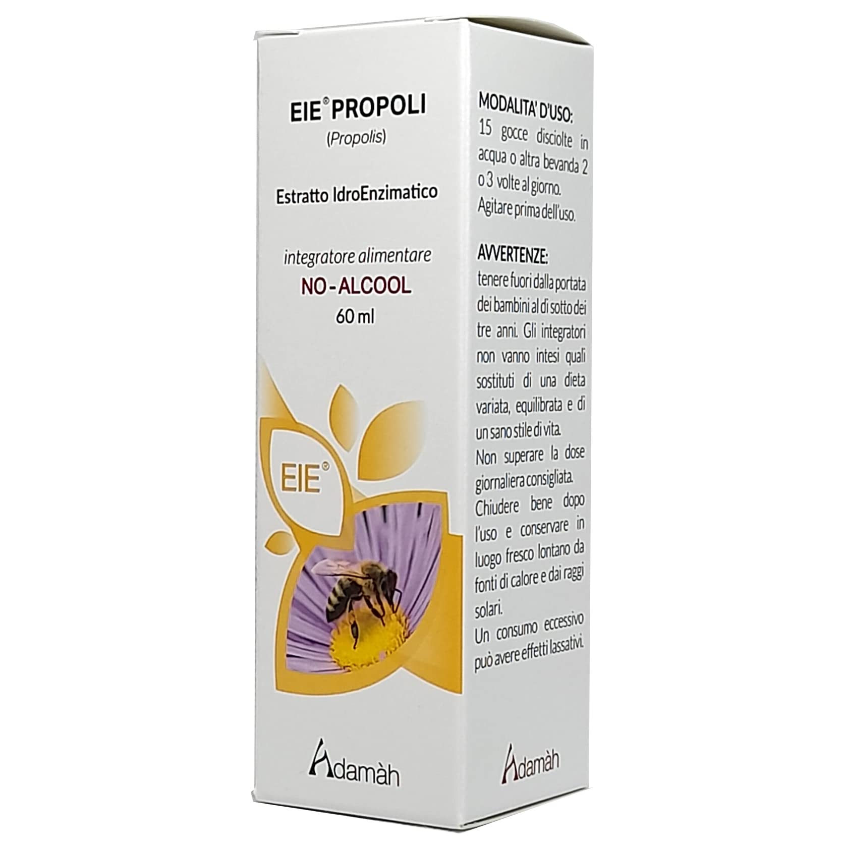 PROPOLI 60 ml Adamah | Estratto idroenzimatico Propoli