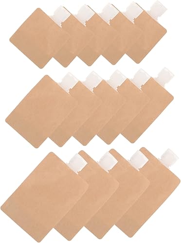 HEALLILY 15 bolsas recargables para líquidos de viaje para artículos de tocador, bolsas portátiles para apretar con sellado, bolsas de embalaje de