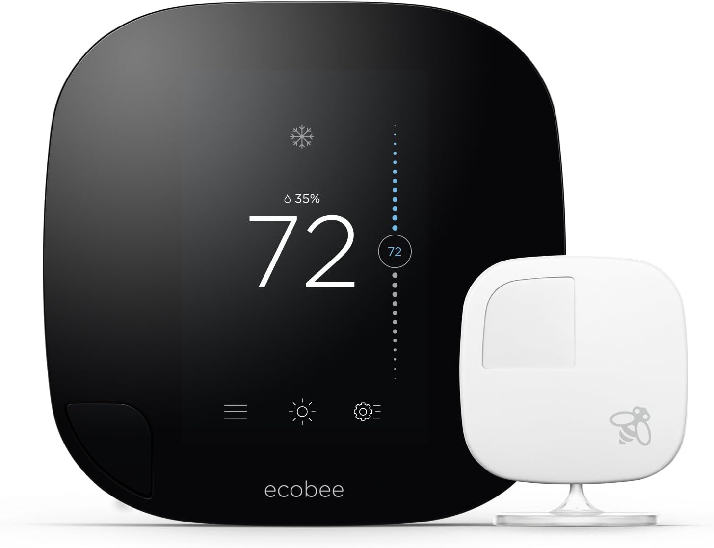 Ecobee3 Wi-Fi Thermostat with Remote Sensor, 1st Generation