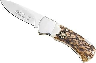 4-Star Mini Staghorn Folding Pocket Knife - Puma SGB