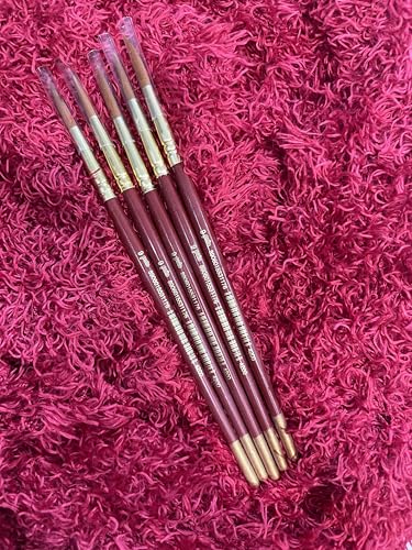 Image of polo Synthetic Hair Round Brushes 9 | Pack of 5 | Premium Fine Detail Paintbrush Set for Artists, Miniature, Watercolor & Acrylic Painting | Soft Bristles for Smooth & Precise Strokes
