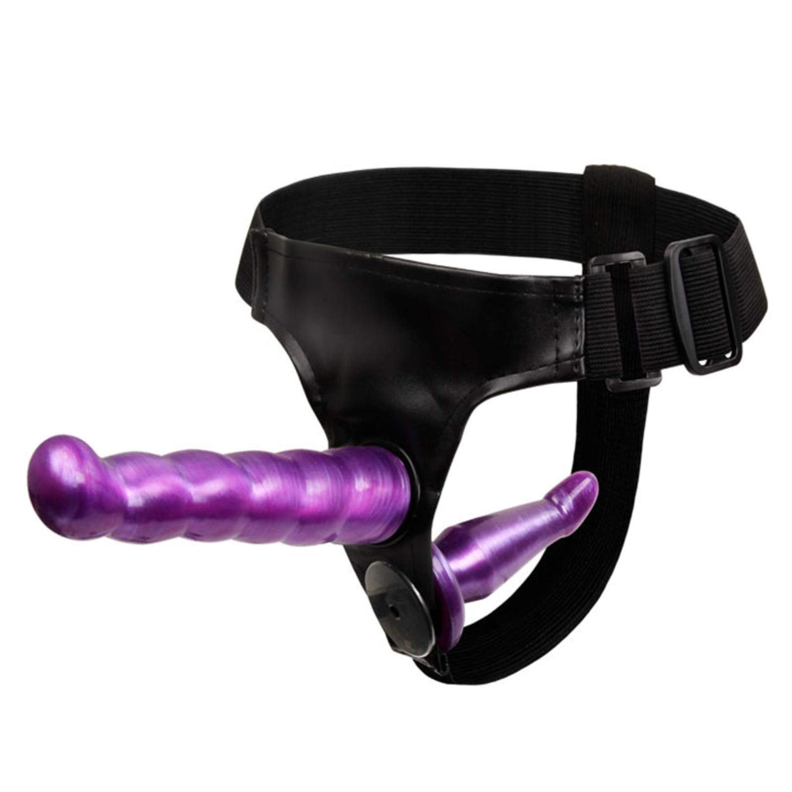 Bwer Doppel Penis Dildo Double Ended Ultra Elastic Harness Gürtel Gurt  Strap On Dildo Sexspielzeug für Erwachsene für Frauen Paare Sex Produkte,  Schwarz, Typ A ， Doppel Penis : Amazon.de: Drogerie &