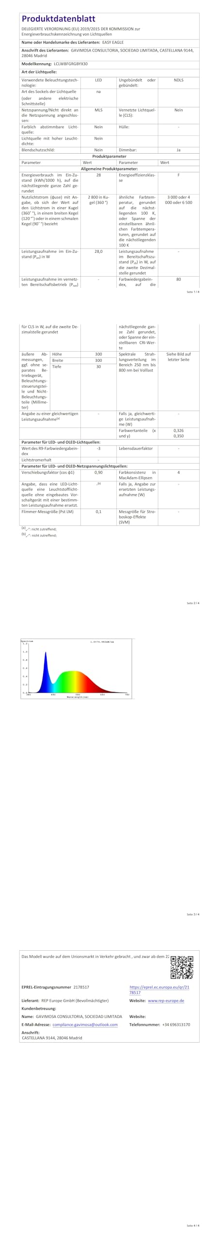 Plafoniera LED Soffitto RGB, Intelligente Lampada LED Soffitto Dimmerabile, Compatibile con Alexa Google Hom, Lampadario con 16 Milioni Colori per Camera da letto, Soggiorno, Bagno, 28W, 2800LM, 30CM