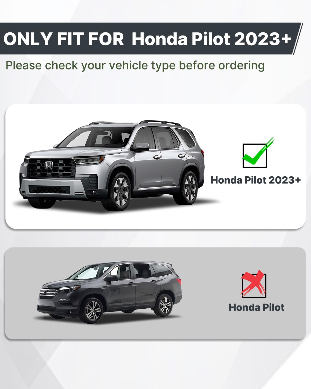 Amazon.com: SNAILFLY Running Boards Fit for 2023-2026 Honda Pilot