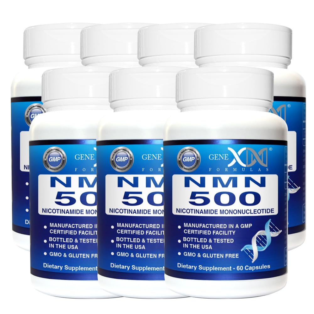 Amazon | 【NMN500 5本+2本無料】NMN 15000mg（1日あたり500mg）1本60粒入り（計420粒） GMP認定 ...