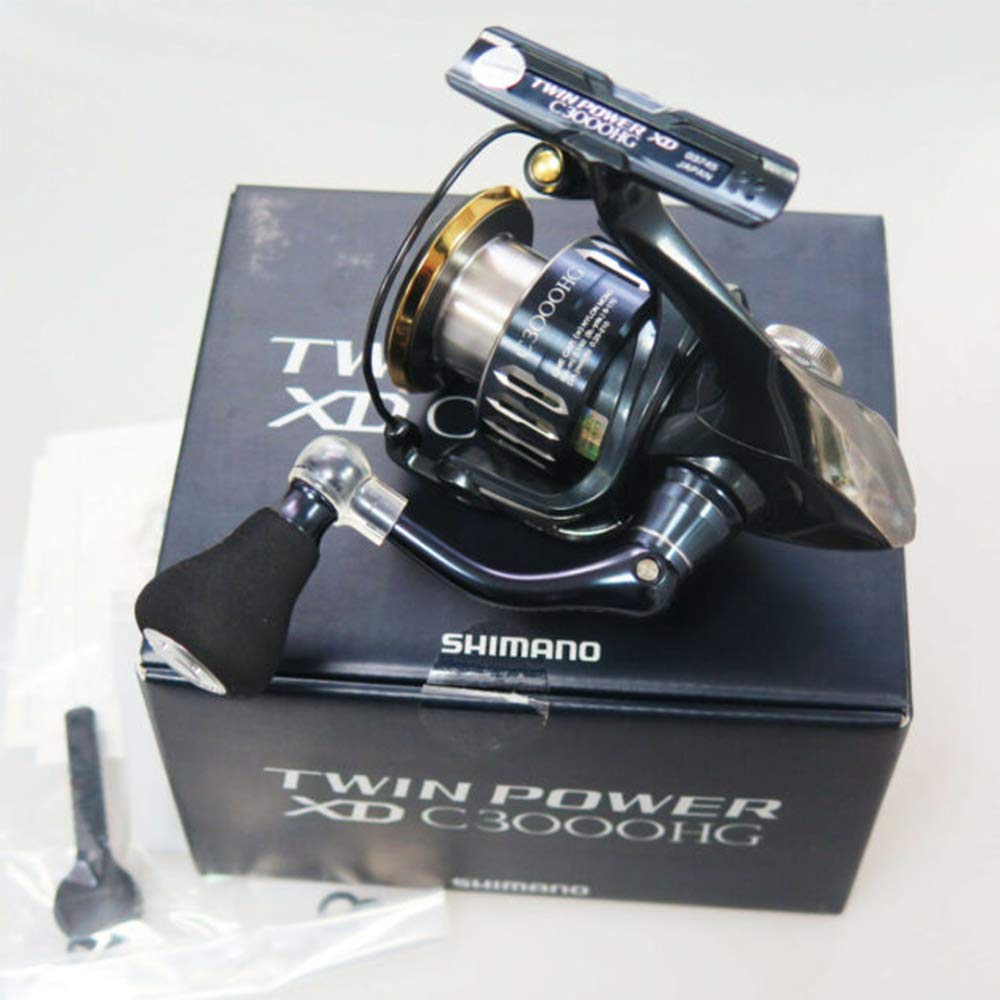 リール SHIMANO TWIN POWER C3000XC Shimano Twin Power XD C 3000 HG Compact Saltwater Spinning Fishing