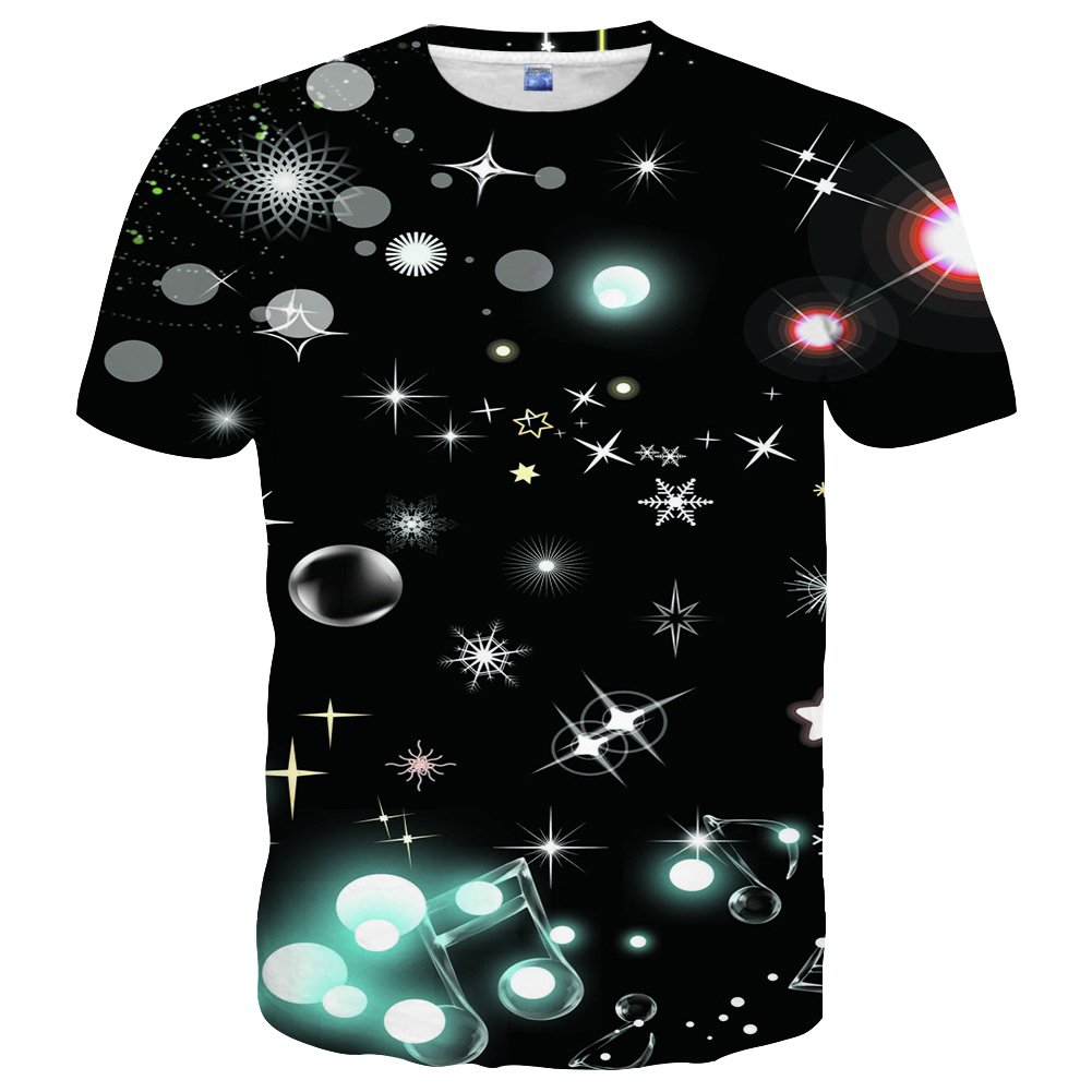 Linnhoy Unisex Men's and Women's Shirts Unisex Fashion Casual Novelty Tees 3D Graphic Adults T-Shirts Teens Tops Size S-XXL