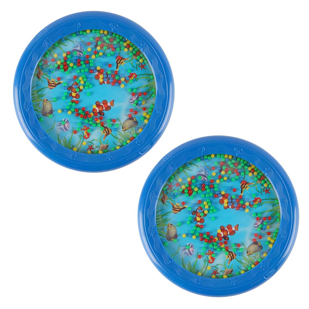 Muiltvoe 2 Pieces Ocean Drums For Meditation And Relaxation Musical Hand Percussion Musical Instrument Tambourine
