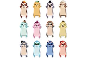 Sloth Magnets: Adorable Sloth-Shaped Sticky Notes for Desk Organization and Decoration