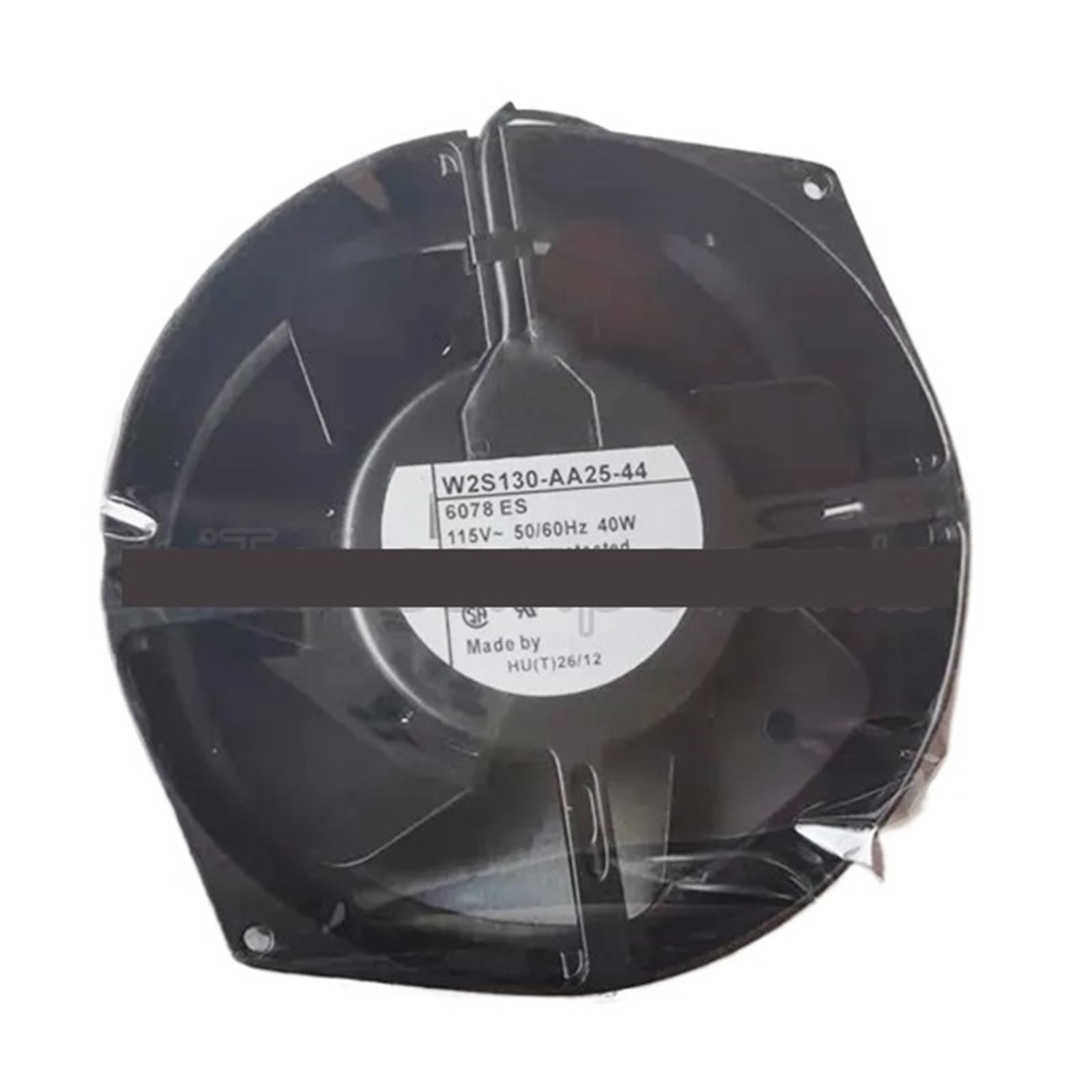 W2S130-AA25-64 ventilateur à haut rendement 115V 40W avec double fréquence 50/60 Hz