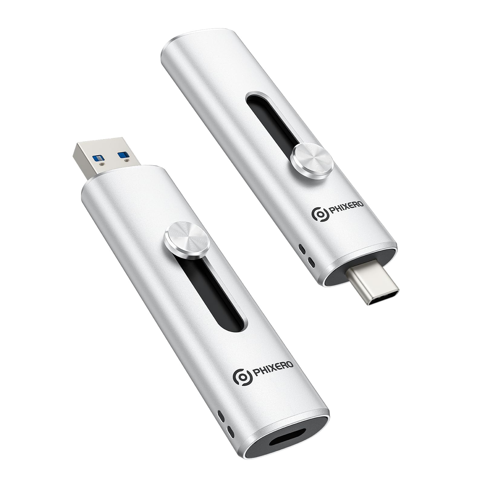PHIXERO Unidad flash de estado sólido SSD externa de 1 TB hasta 1100 MB/s