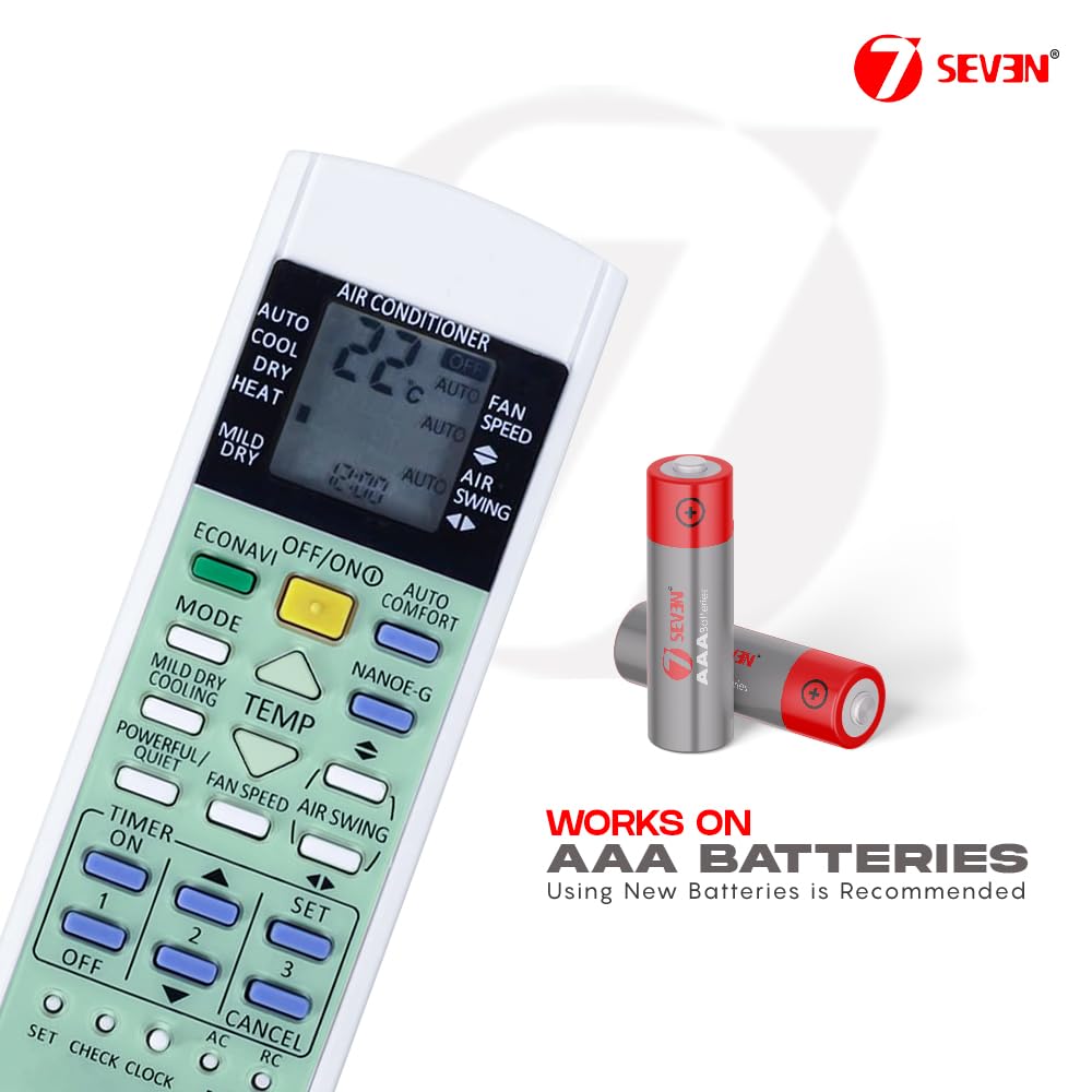 Diwali Offer Buy Now 7Seven® Compatible For Panasonic Ac Remote Original 29B