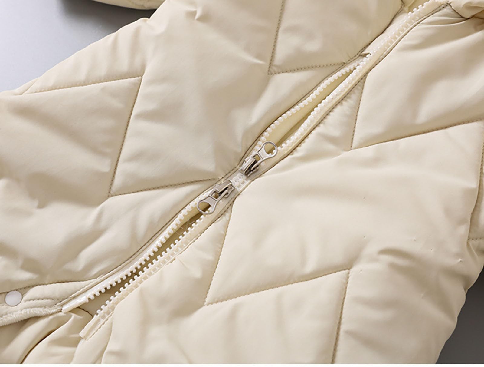 Traje de Nieve para bebé recién Nacido, Abrigo de Invierno, Mono con Capucha, niños y niñas, Polar Grueso, Patucos y Manoplas, Ideal para el frío Extremo.