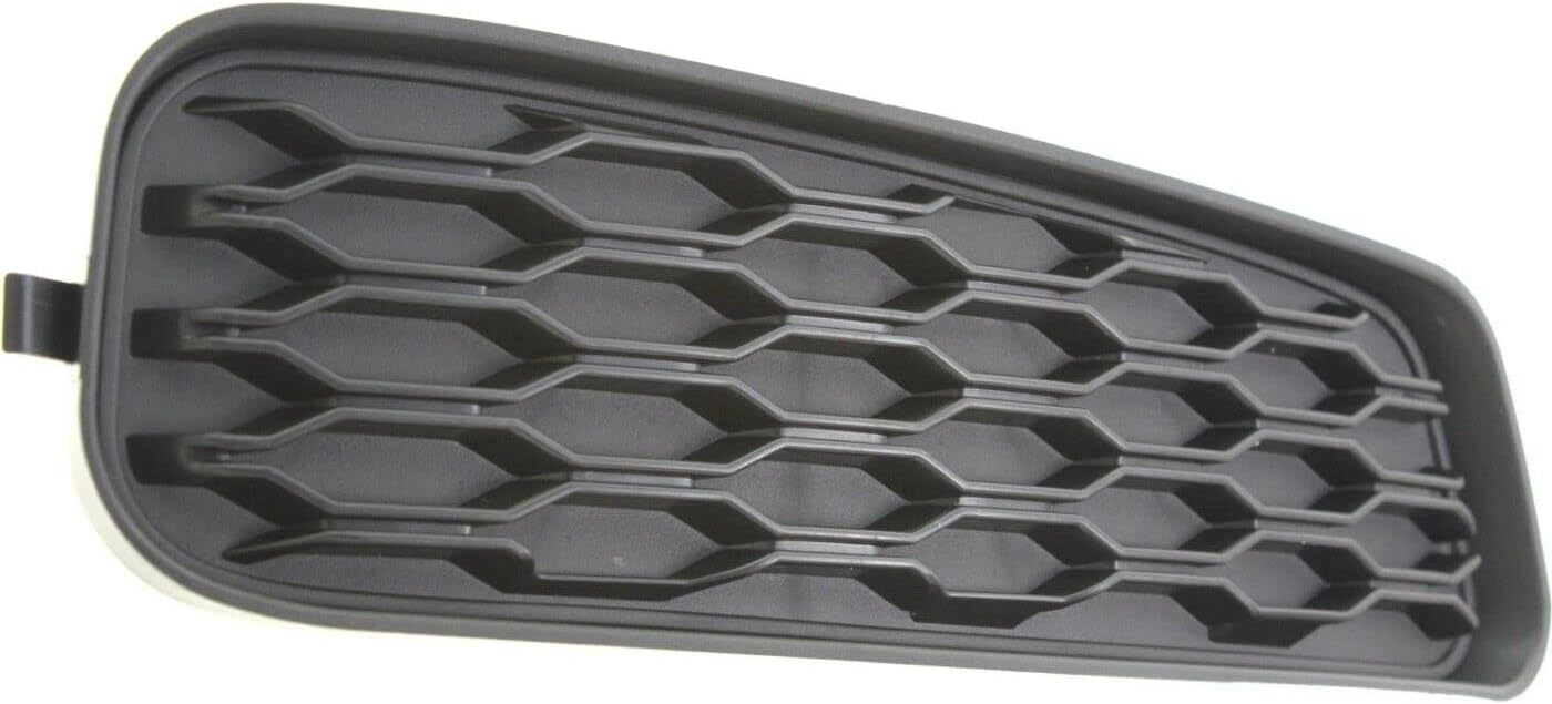 DAT AUTO PARTS Front Left Driver & Right Passenger Side Pair Bumper Fog Light Lamp Hole Cover Set Of 2 Replacement For 2011-2014 Dodge Avenger Black Textured Plastic CH1038122 CH1039122