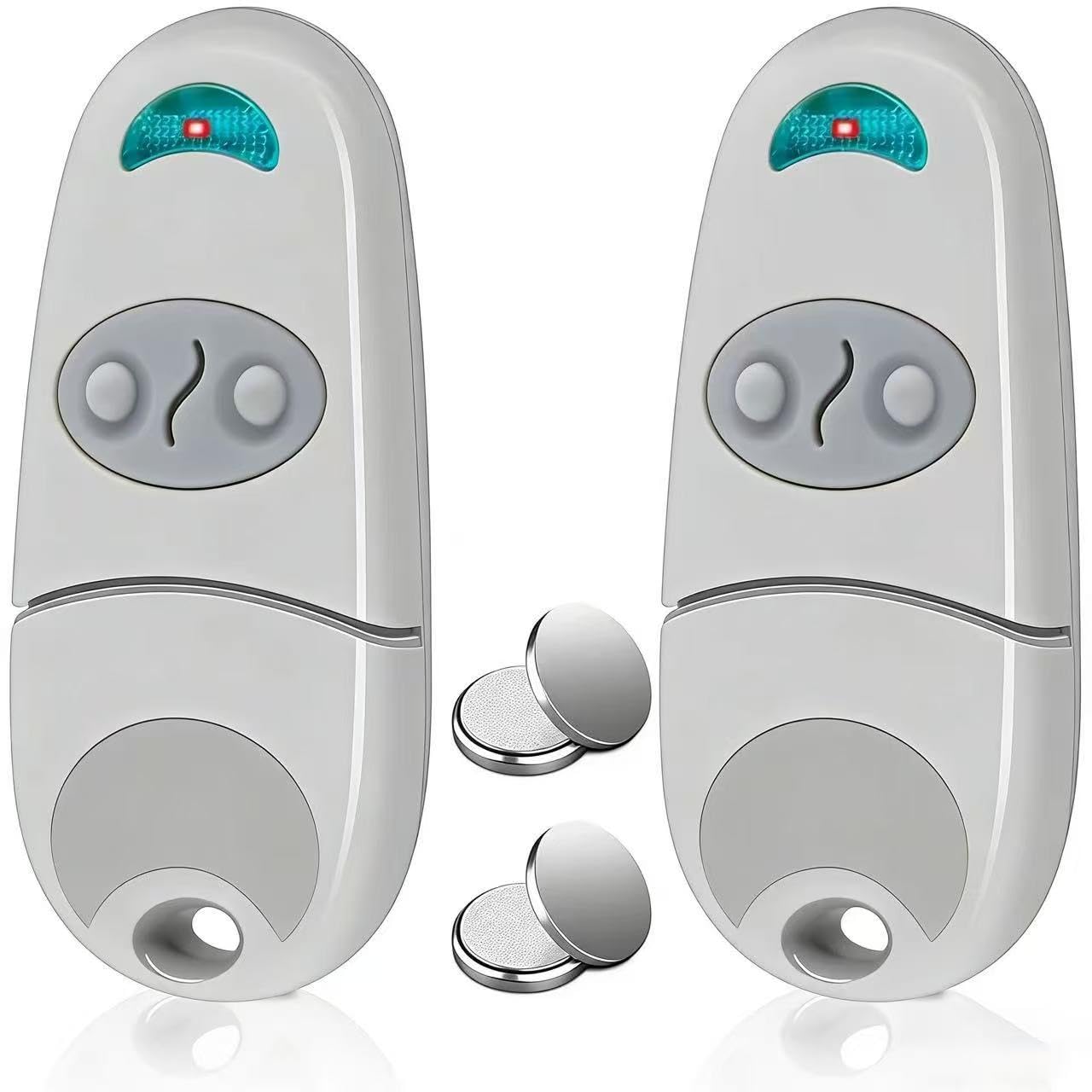 Telecomando Cancello Universale 433,92 MHz 2 Pezzi Compatibile 432EV 432EE 432NA