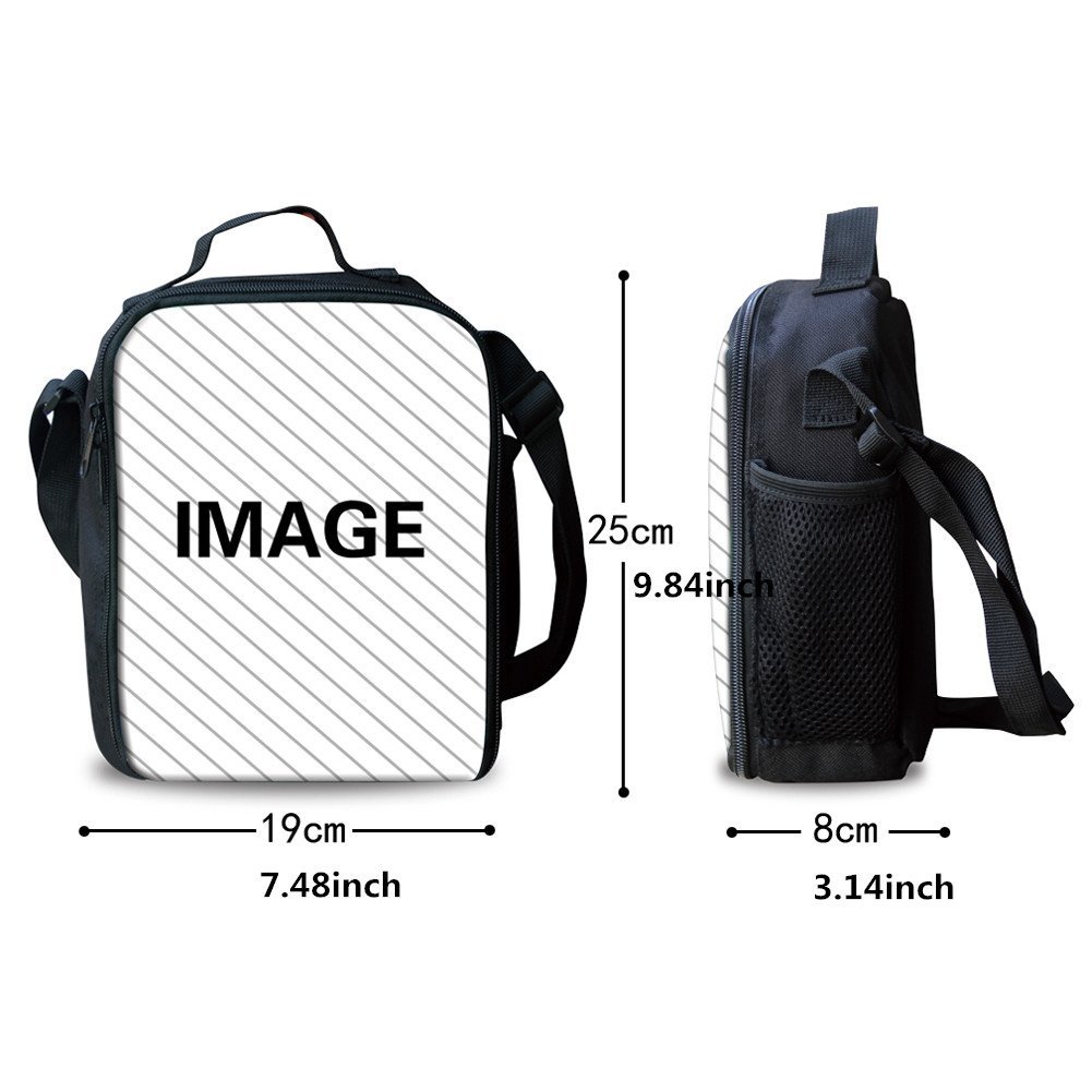 HUIACONG Mochila para niños, estuche para lápices, bolsa de almuerzo adecuada para niños de 5 a 19 años, Galaxia lobo