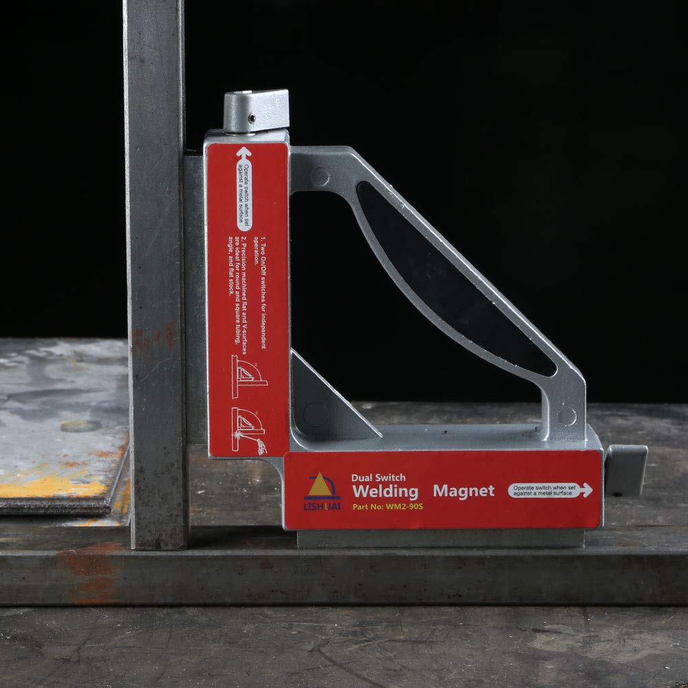 LISHUAI Double Switch Welding Magnets - Strong Magnetic Clamp -9