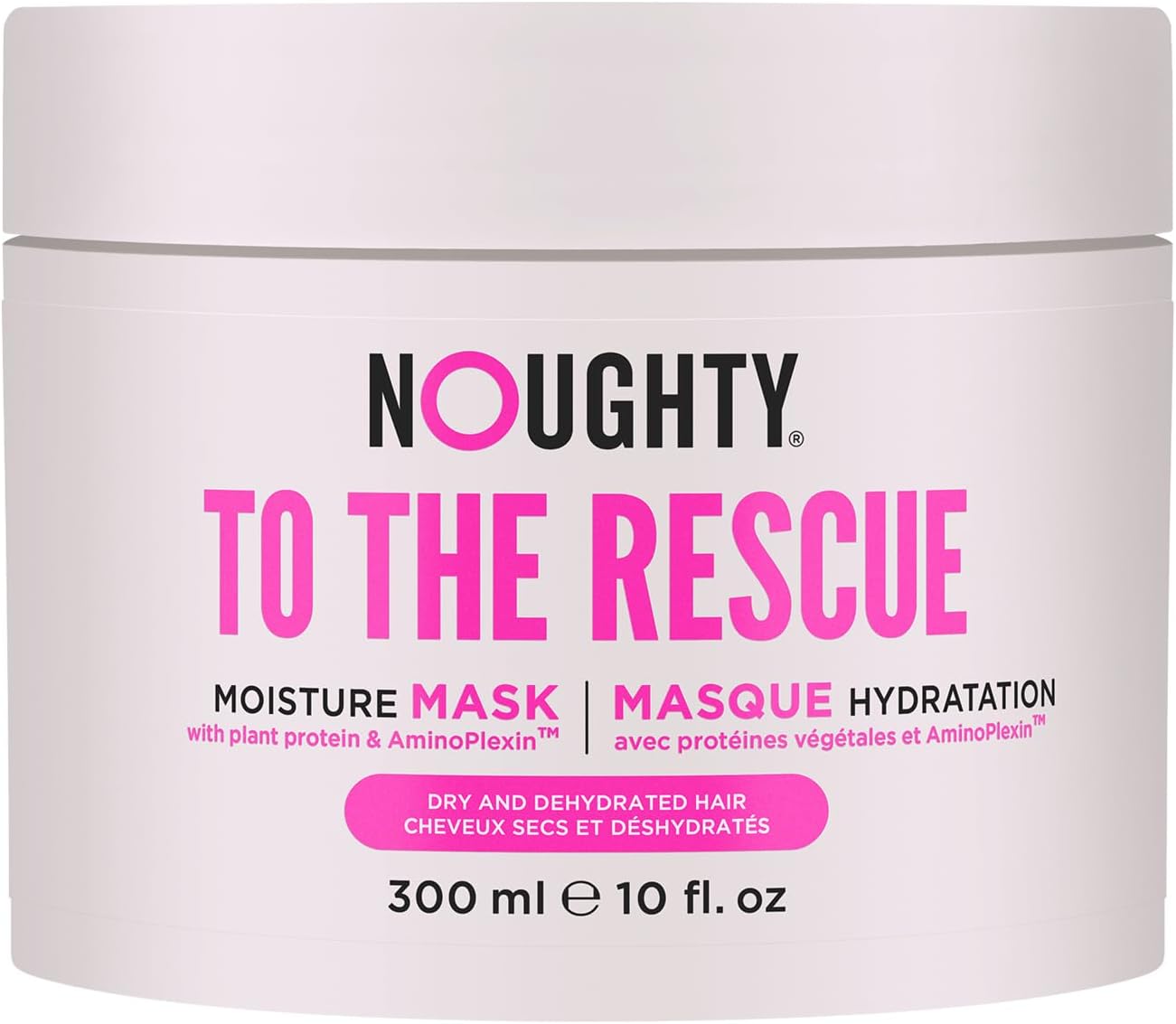 To The Rescue Moisture Mask 300ml Hydrating Treatment for Dry Frizzy Damaged Hair with AminoPlexin Plant Protein Argan Oil Sulphate Free Vegan