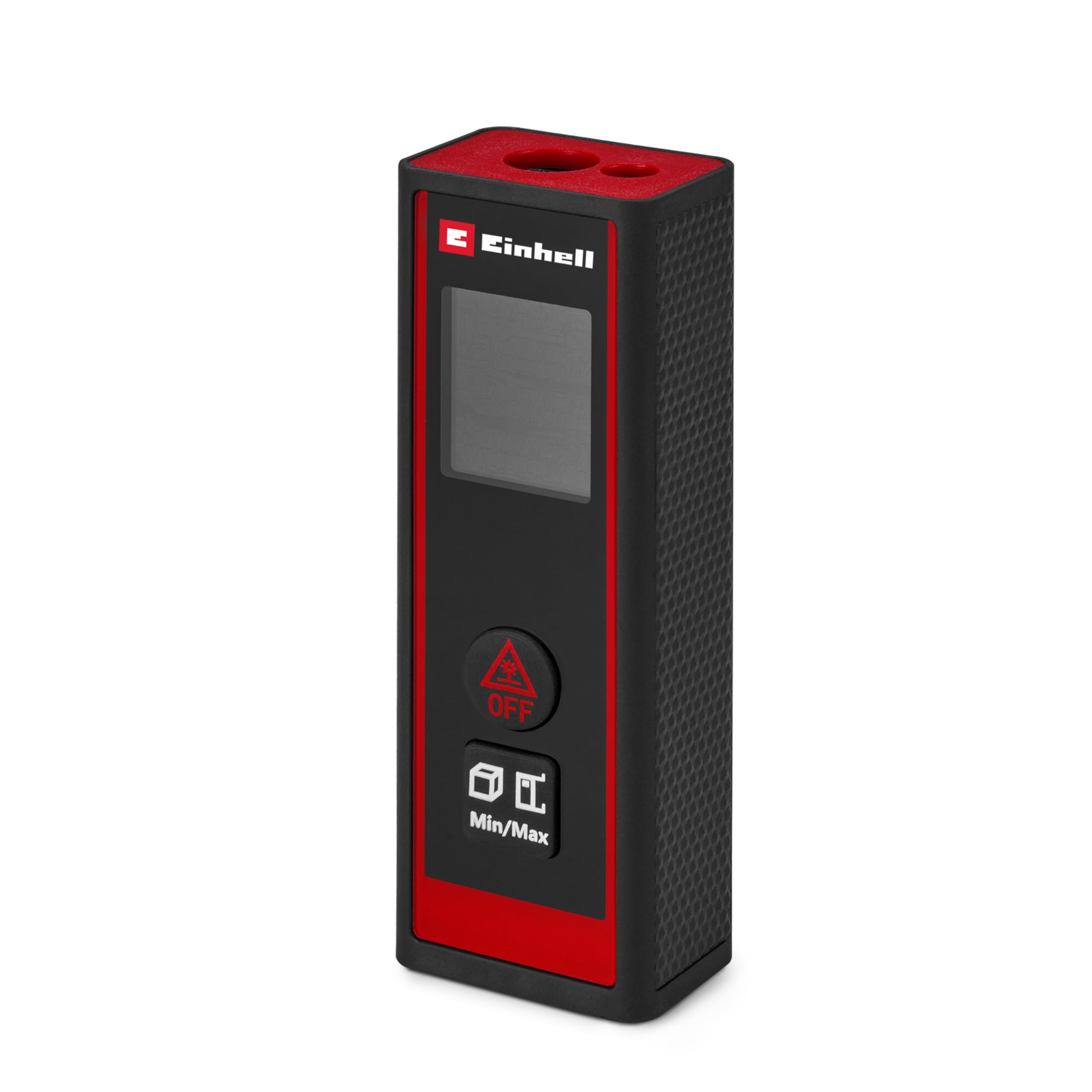 Einhell medidor de distancia láser TC-LD 30 R (30 m máx. rango de medición, modos de medición de distancia, superficie, volumen, medición continua, pantalla LCD, apagado automático, sin baterías)