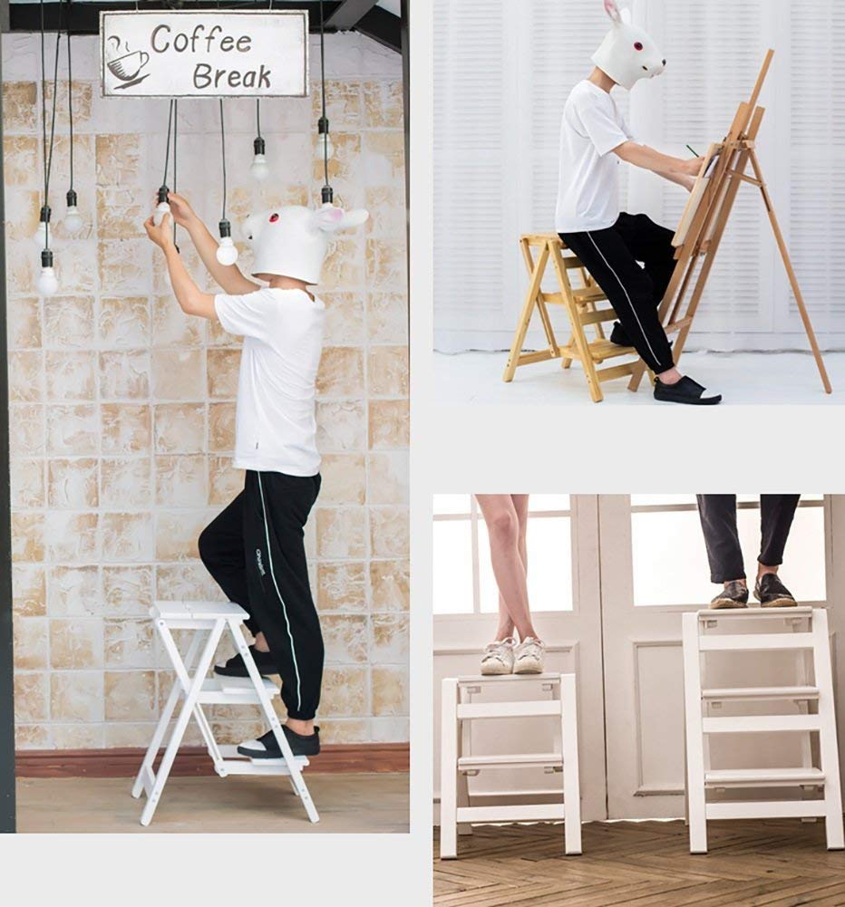 Scaletta Gradini Sgabello Con Gradini In Legno Sedia Con Scala