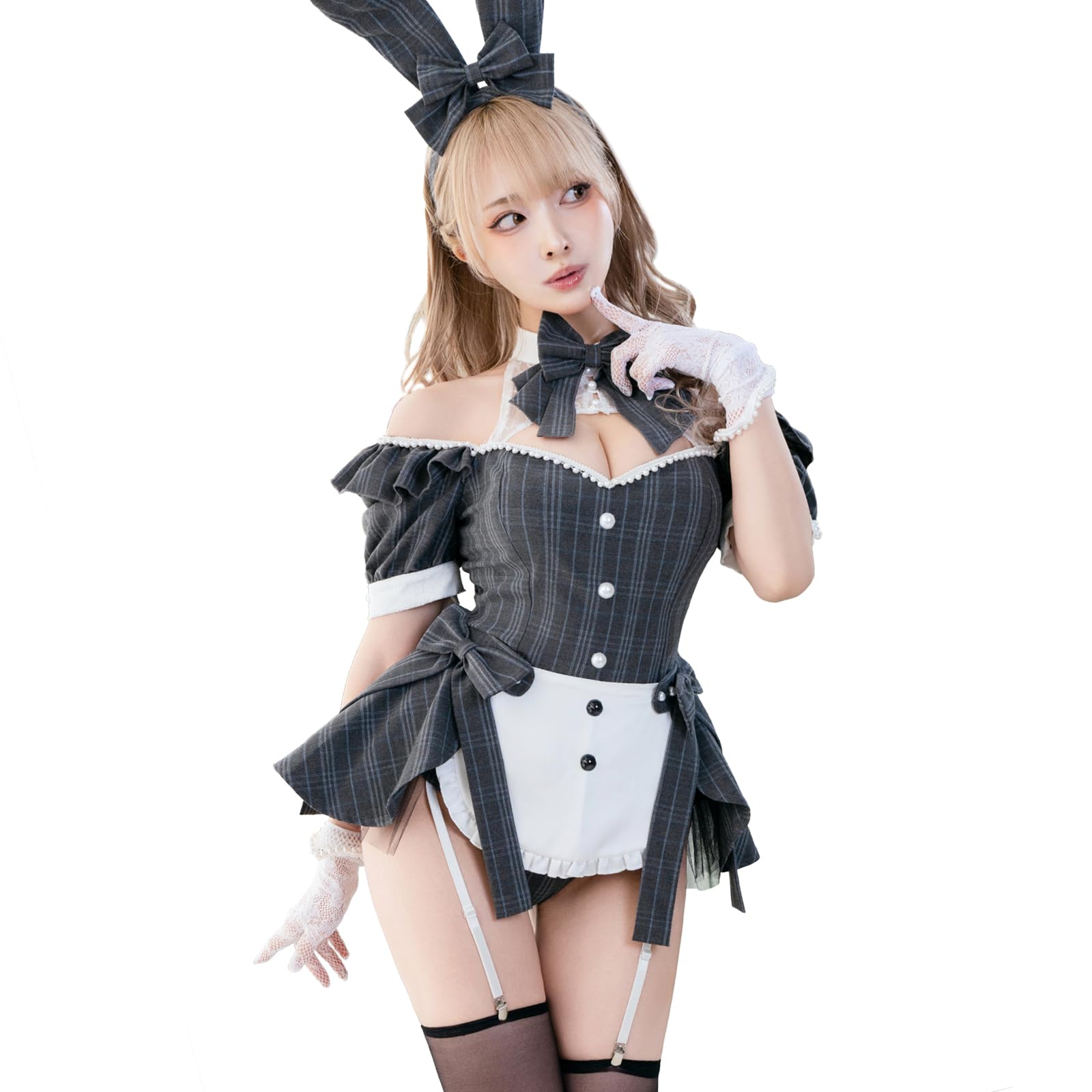 マリームーン マスキュリンバニースーツ グレー 即日発送】マスキュリンバニースーツ《オリジナルコスプレ7点