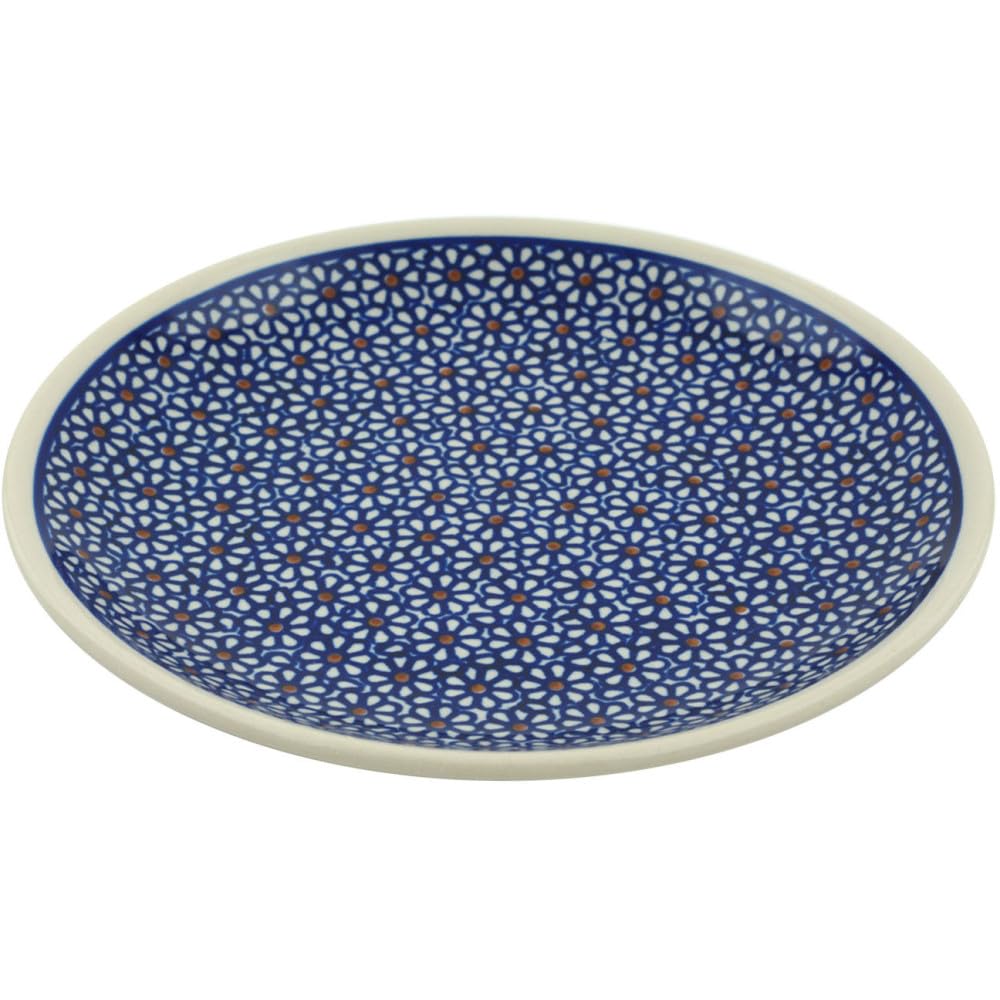 Bunzlauer Keramik flacher Teller (Frühstücksteller), Ø19,5 cm, H=2,4 cm, Dekor 120