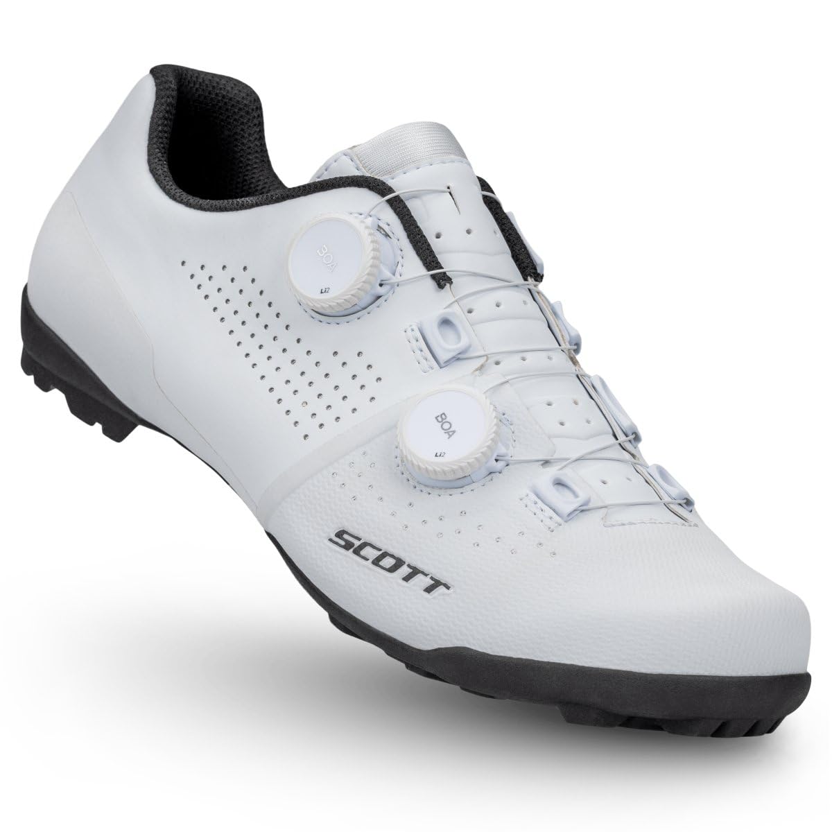 Scott Gravel RC Carbon Fahrradschuhe schwarz/weiß 2026