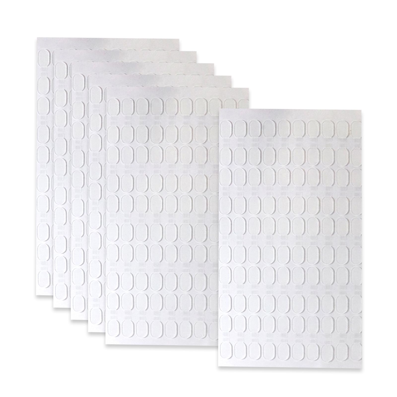 100Pcs Clear Adhesive Stick Dots Double Side Adhesive Dots Stickers Removable None Traces Clear Sticky Putty Easy to Use for Festival Decoration