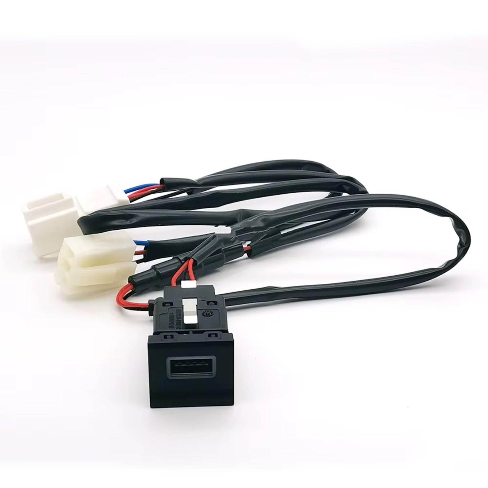 Auto USB Port Center Kompatibel Mit VW Für Polo 2014 2015 2016 Auto Schnellladeadapter QC3.0 Für Ladegerät Buchse Steckdose Schalter USB-Ladeanschluss