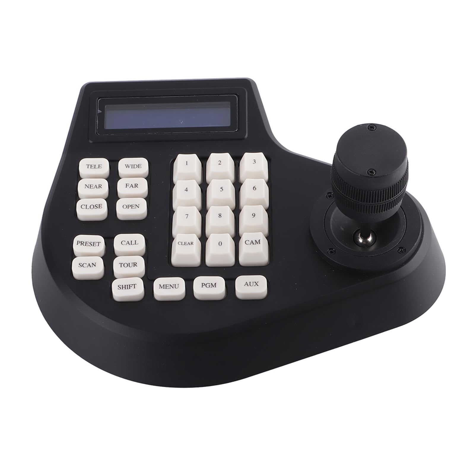 Controller tastiera per telecamera 3D PTZ con joystick, display LCD, dispositivo di controllo per telecamere dome di sicurezza, spina UE 100-240 V