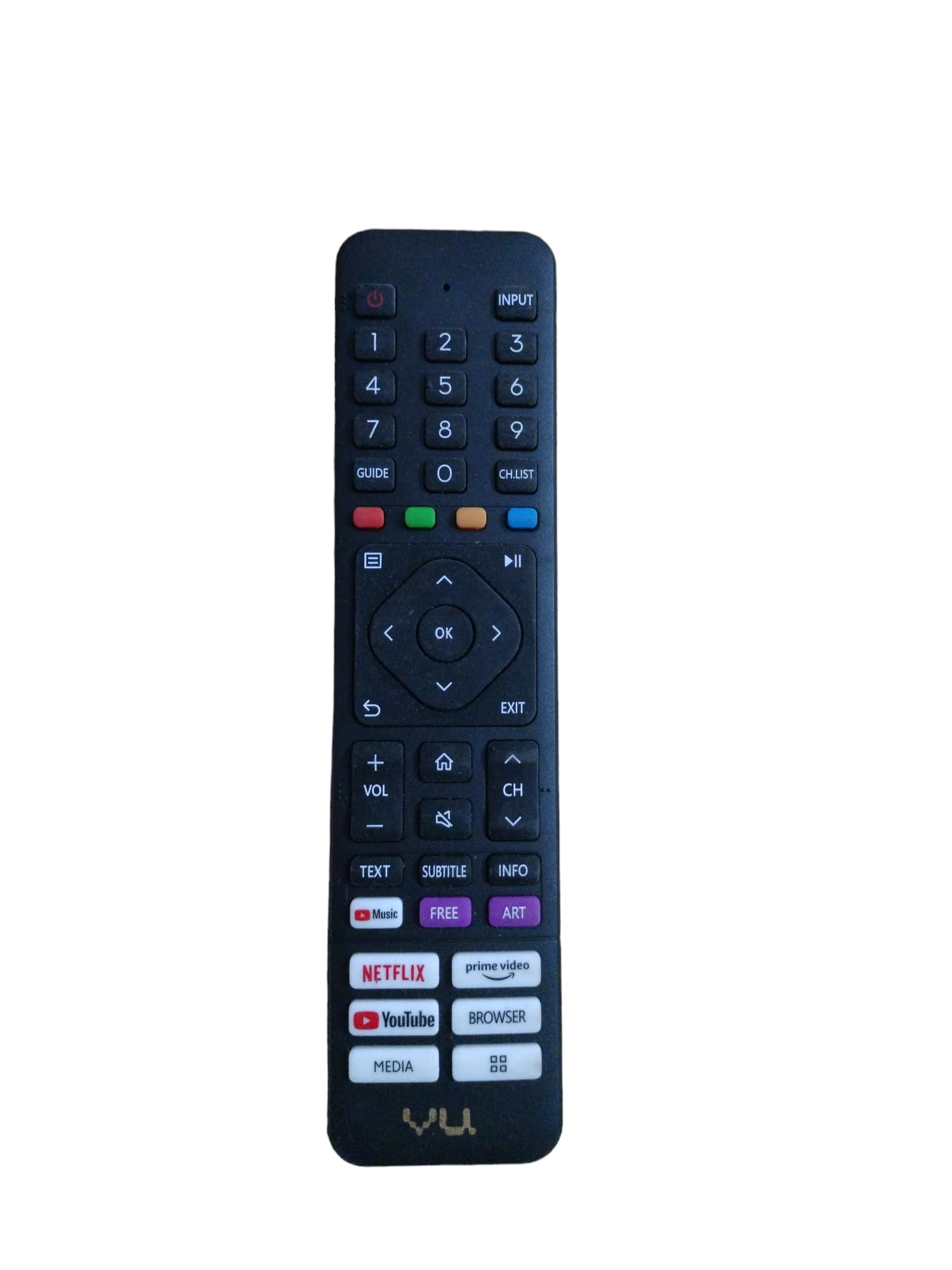 AMAZOR Television Remote Compatible for VU LED LCD HD Tv Remote Control VU Remote (B0CR7SR89N) Amazon Price History, Amazon Price Tracker