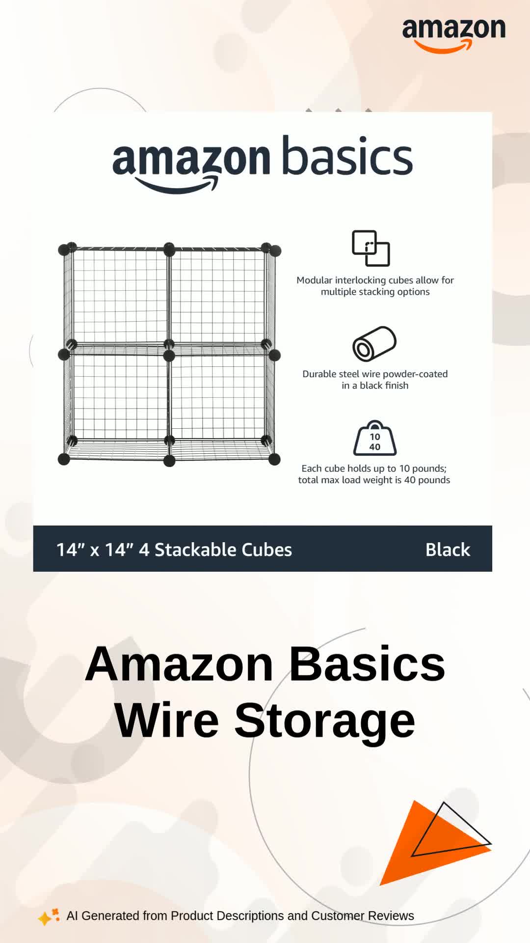 Watch Amazon Basics Wire Storage on Amazon Live