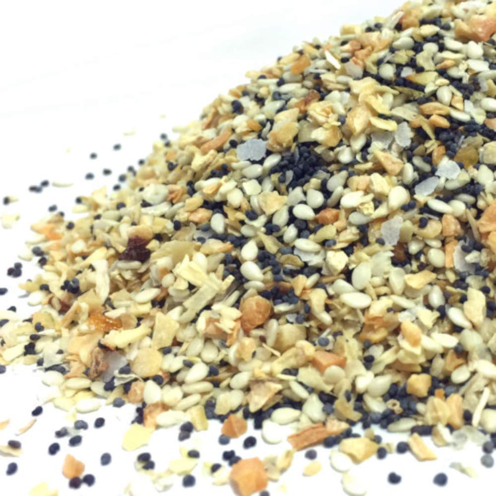 Salt Free Everything Bagel by Spice Specialist - Plastic Jar (Holds 3.0 oz.) - Kosher