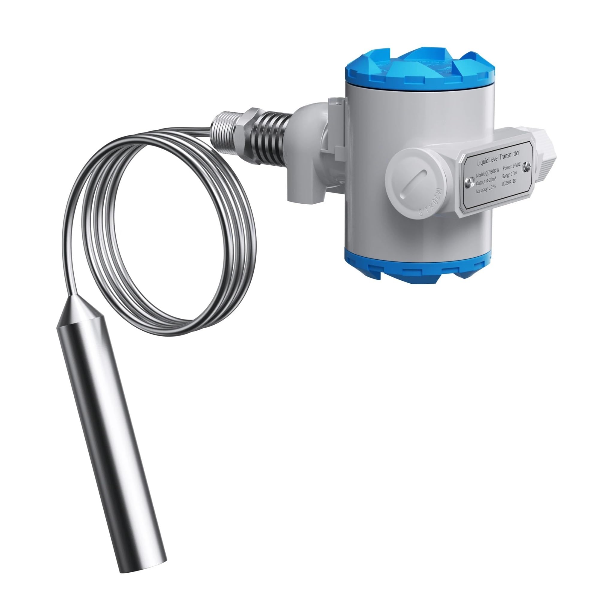 Transmetteur de niveau submersible RS485 avec écran LCD intégré - 2