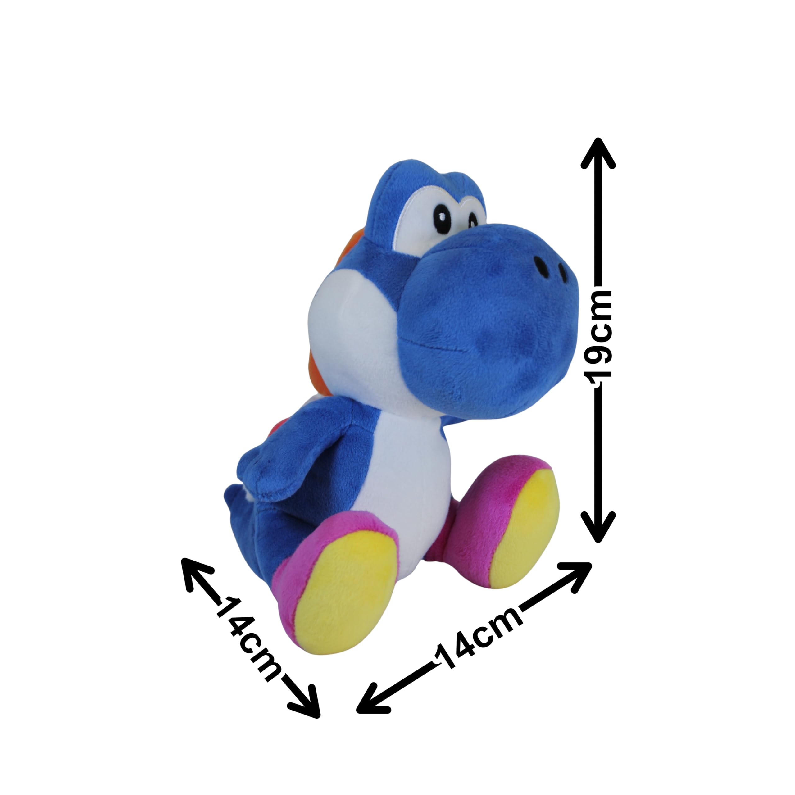 Nintendo Yoshi 17 Cmpluesch Mavi : Amazon.com.tr: Oyuncak