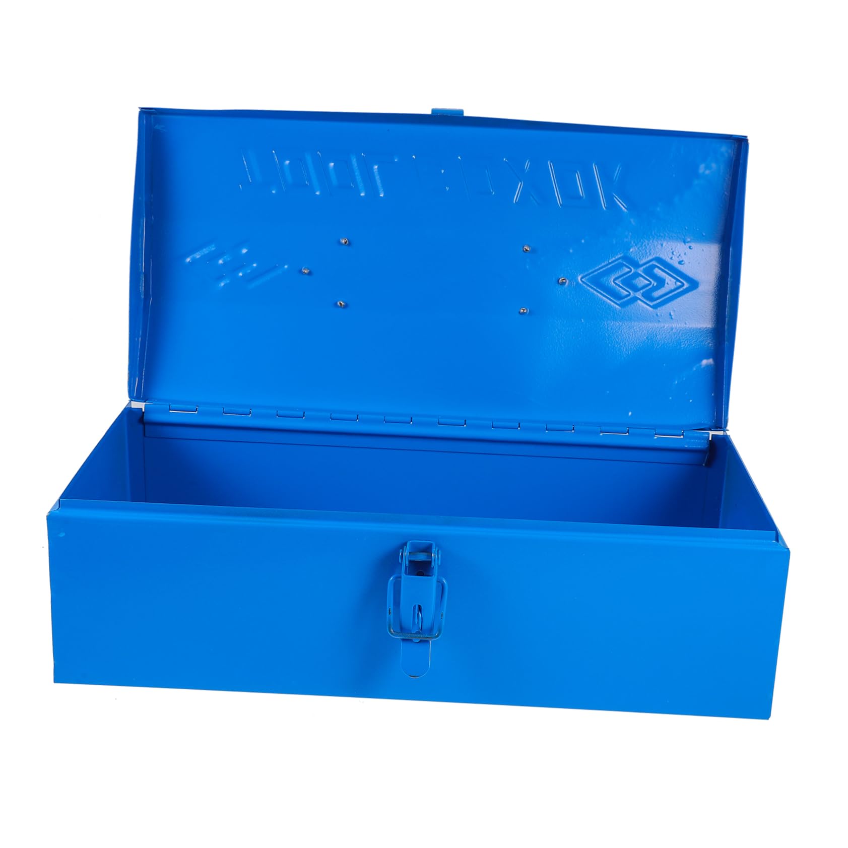Cassetta Portautensili Monostrato Organizer Portatile in Ferro Blu