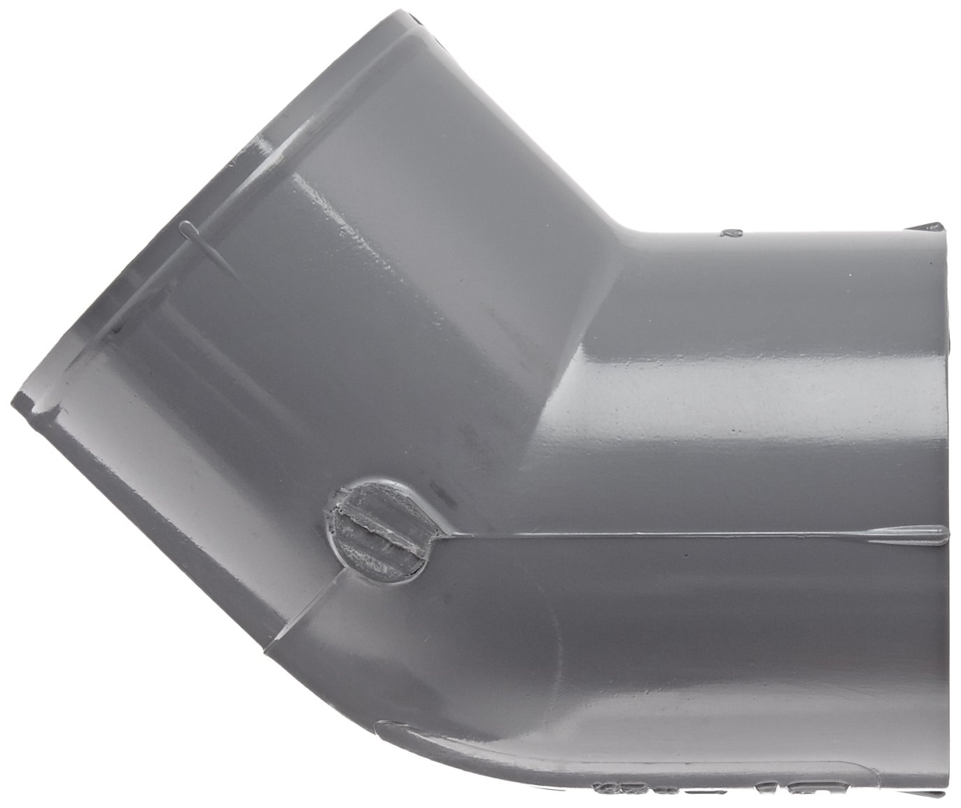 Spears Manufacturing 817-015C Series 817-C CPVC Pipe Fitting, 45 Degree Elbow, Schedule 80, 1-1/2" Socket