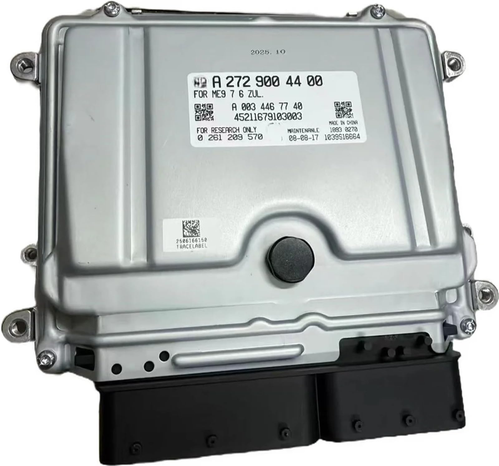ECU motor Unidad Control De Motor A2729004400 0261209573 2729004400 Para BENZ C300 W204 2011 ECU ECM ME9.7