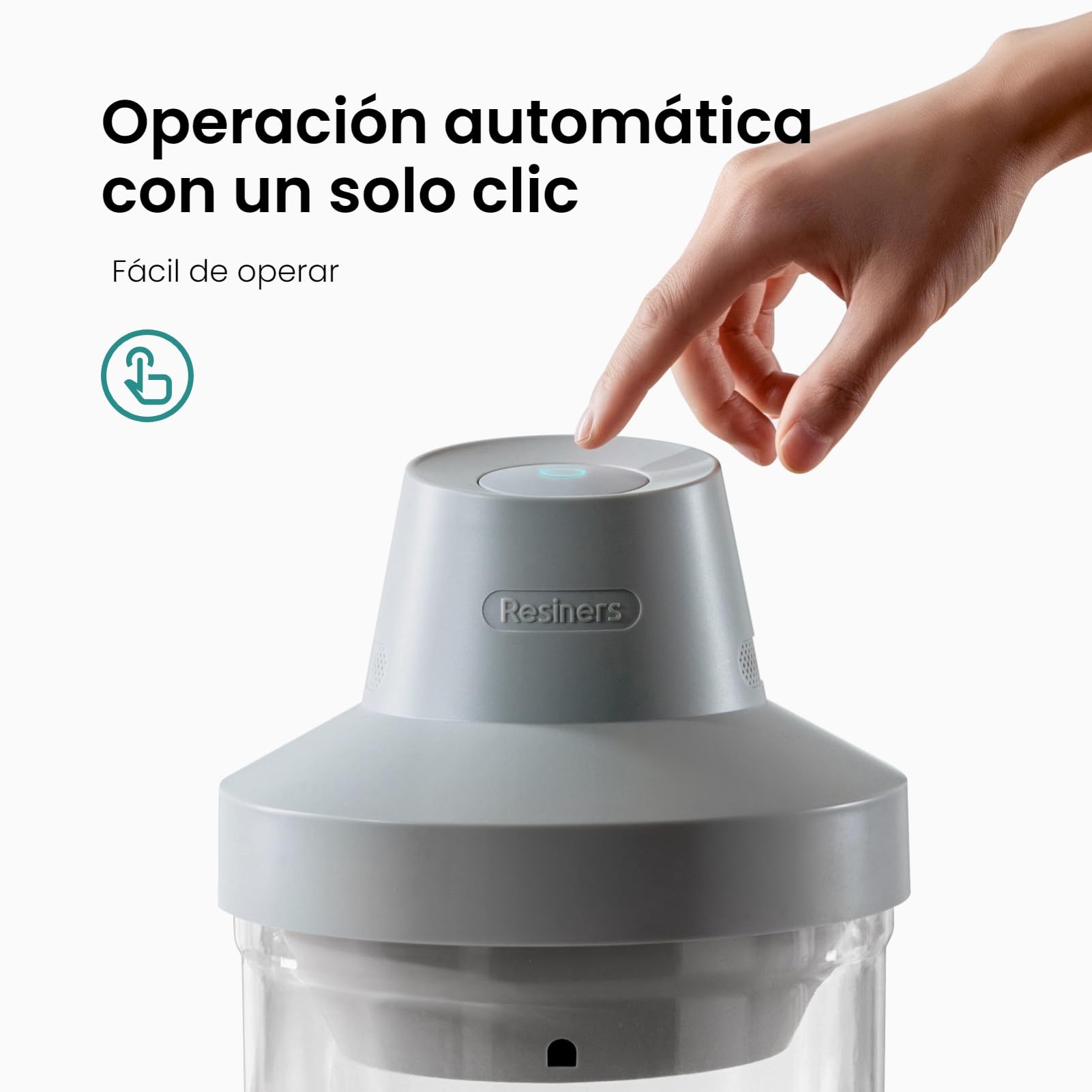Resiners Eliminador de Burbujas de Resina, Elimina rápidamente Las Burbujas en 10 Minutos, cámara de desgasificación al vacío de -95kPa, máquina sin Aire de Resina epoxi para Manualidades