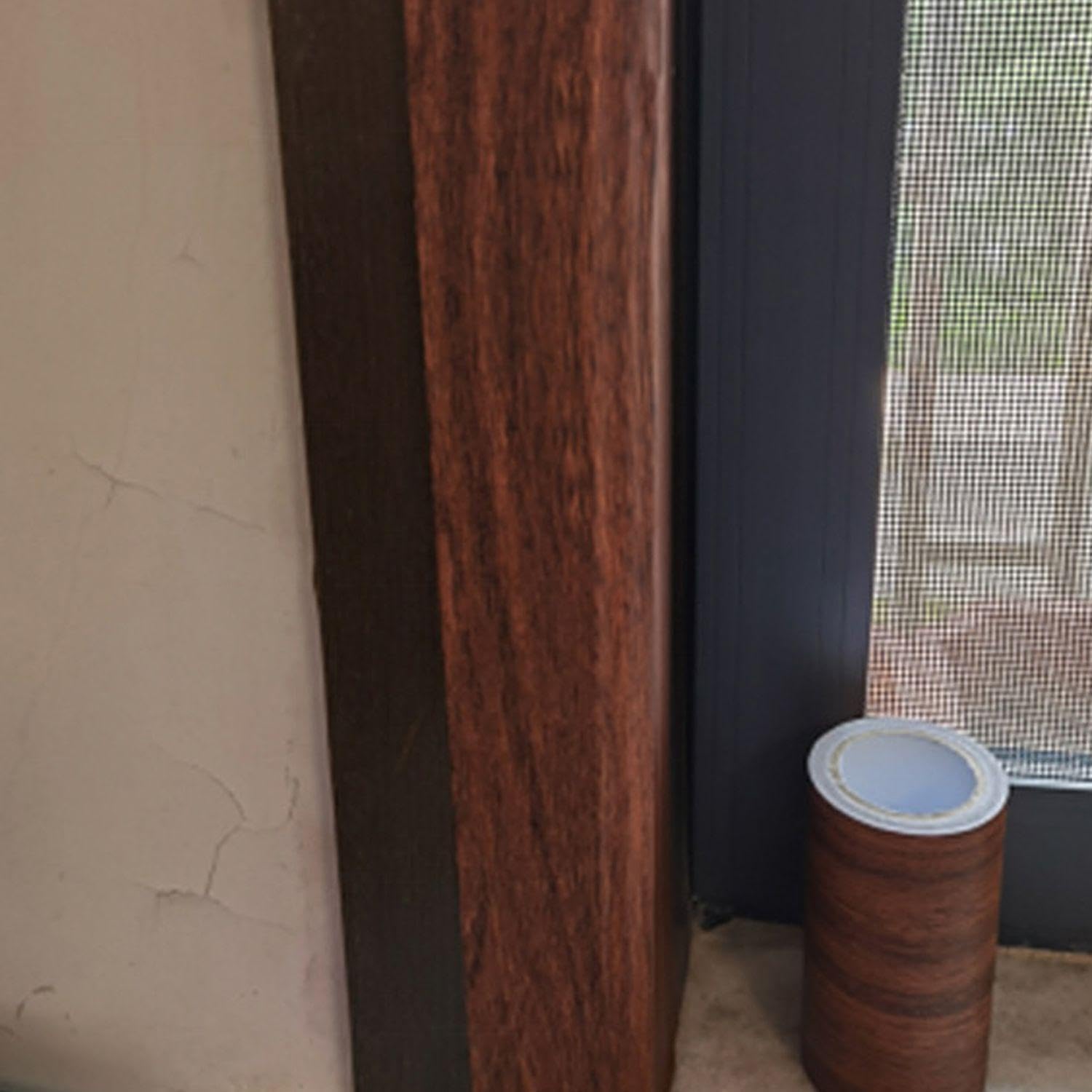 Nastro Con Venature Del Legno Simulato Da 1 Pezzo, Nastro Autoadesivo, Nastro Impermeabile, Nastro Per Riparazione Mobili, Nastro Per Riparazione Pavimento