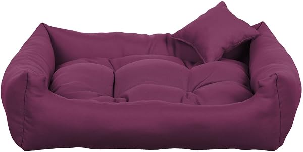 Gutekissen® Durable Fabric Dog Cushion - Everyday Comfort - Durable and High Quality Materials NEO (XL - 100 x 75, Purple) - 1