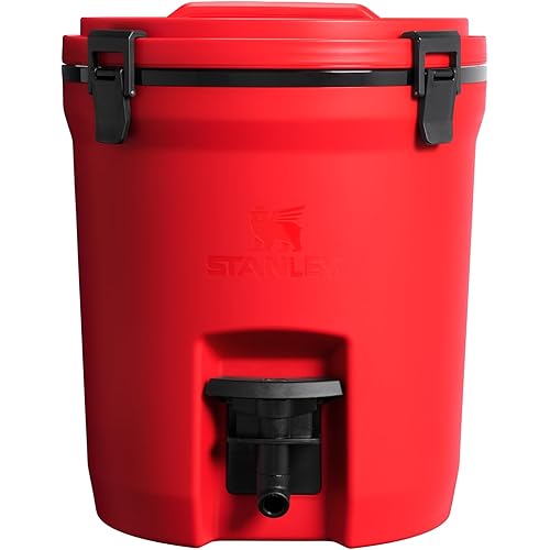 Stanley Adventure Fast Flow Water Jug 2 Gallon | Leakproof Ice Water Dispenser | Insulated Beverage Cooler | Easy Pour Spigot and Latched Foam Lid | BPA-Free