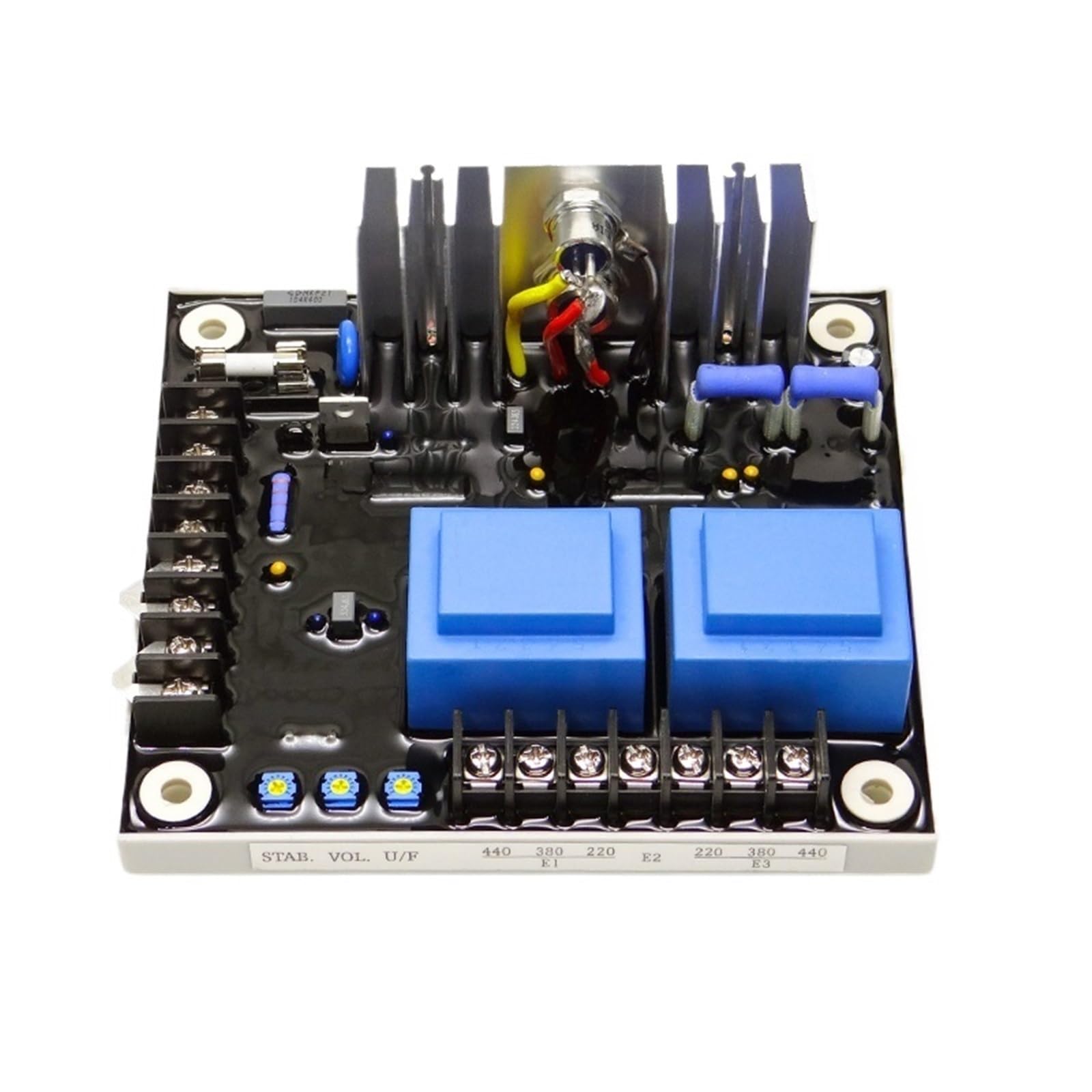 RCGKNNMUZ 1pcs EA15A3H voltage regulator board diesel brushless generator single-phase voltage regulator board AVR automatic voltage regulator