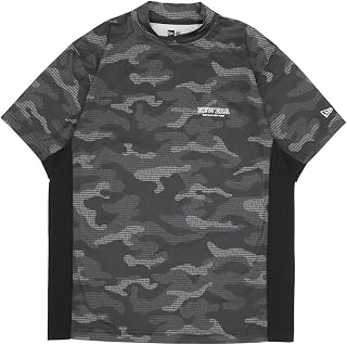 [ニューエラ] ゴルフ ミッドネック半袖Tシャツ カモ柄 GF SS MID NECK TEE CAMO