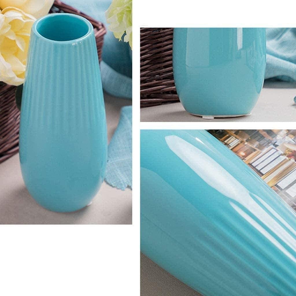 Vasen Vase aus Keramik, handgefertigtes Kunsthandwerk, kann mit Wasser gefüllt Werden, Kulturblumen können im Büro, Wohnzimmer, als Dekoration platziert Werden Deko