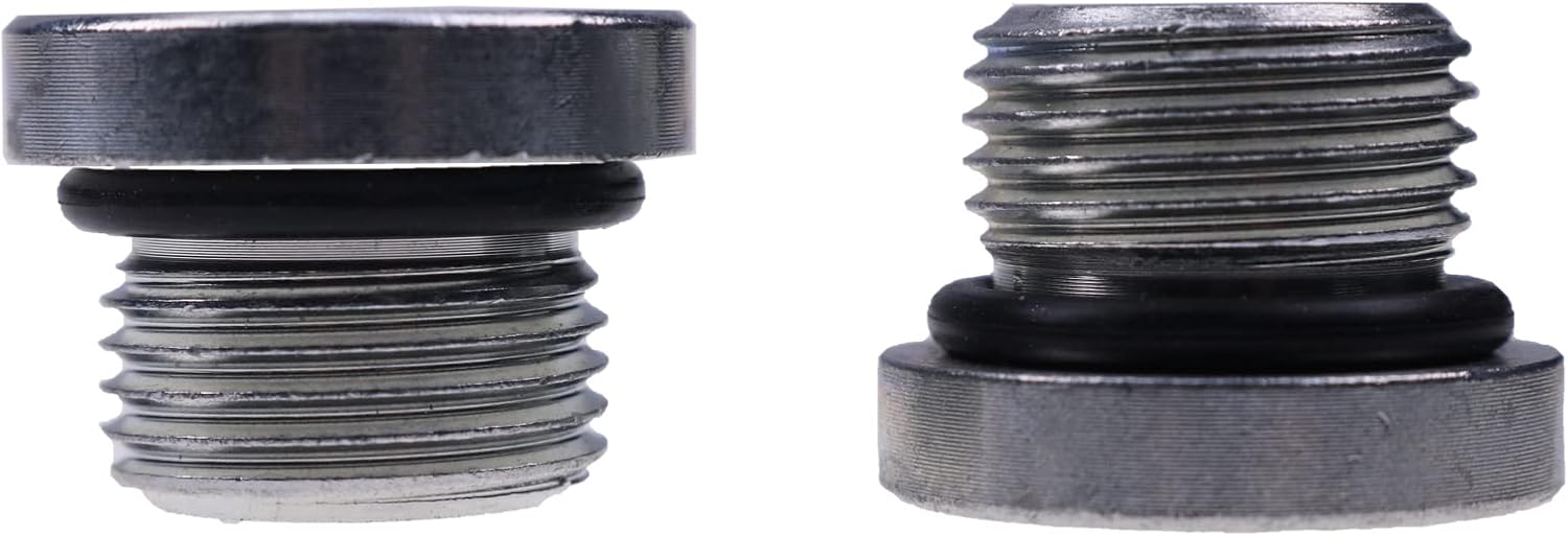 JZGRDN 2X 2203739 2203738 Front Gearcase Fill Plug Oil Drain Plug Compatible with Polaris Sportsman RZR Ranger 570 500 1000
