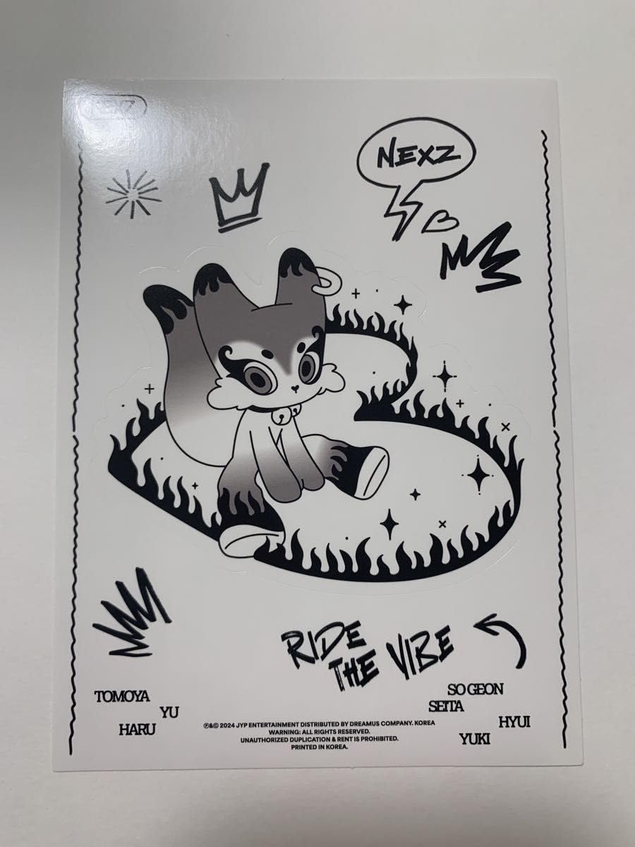NEXZ　CD　シリアル付 NEXZ CD シリアル付 NEXZ Japan Debut 1st EP『Ride the Vibe
