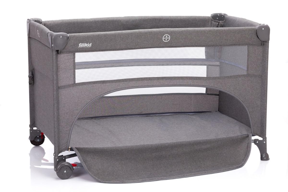 Fillikid Baby Reisebett Exklusiv Beistellbett von Geburt bis 15 kg