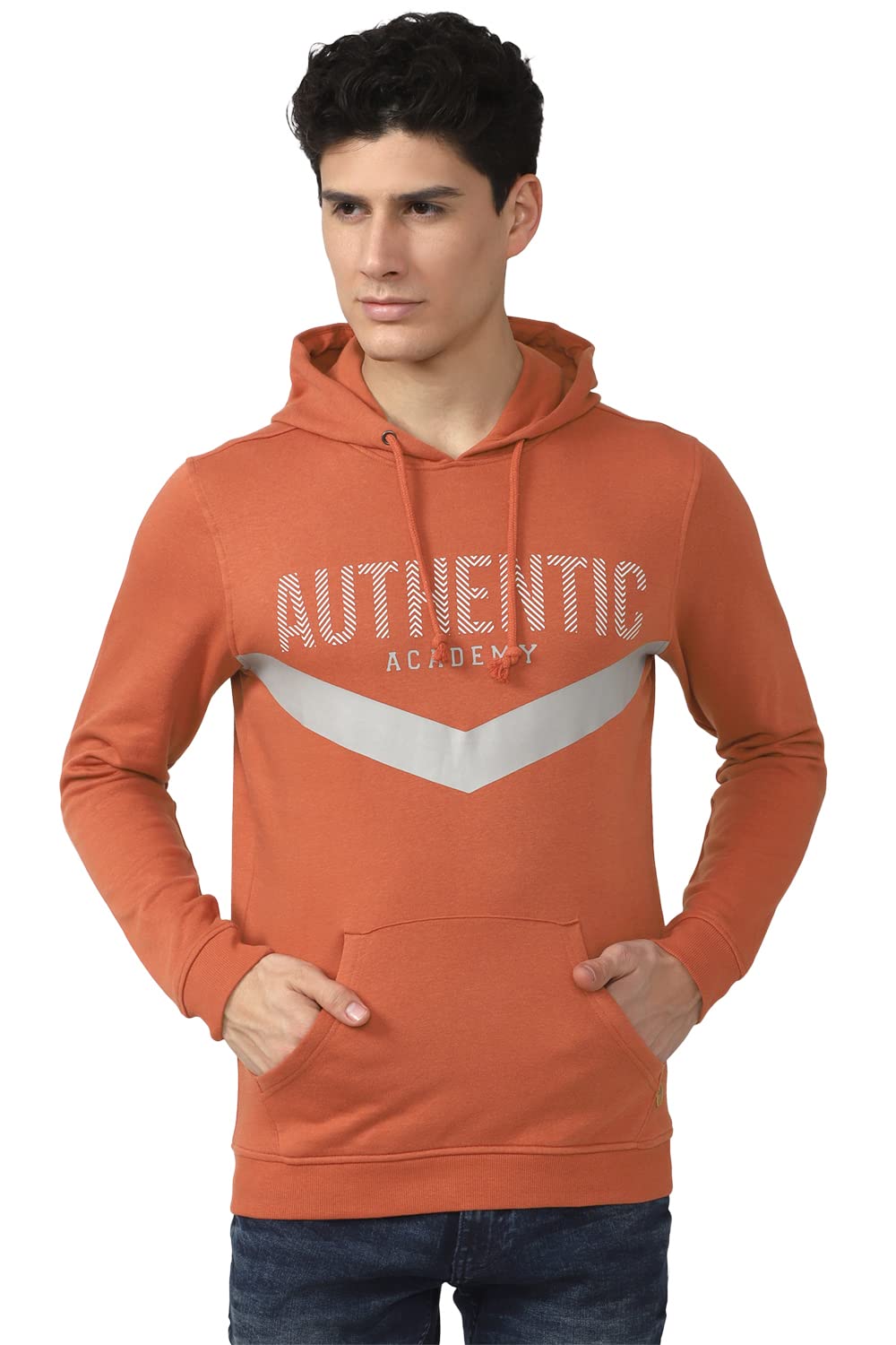 van heusen Men Cotton Blend Hooded Neck Sweatshirt-picture-42