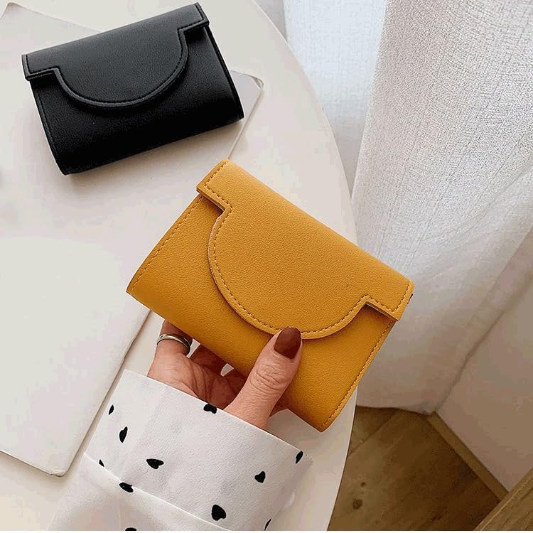 Women's Wallet Short Coin Purse Card Holder Handbag Small Female Hasp Mini Clutch Girl Money Bag(D)3